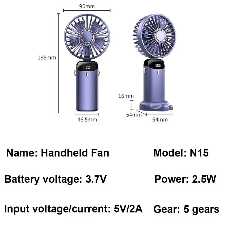 Portable Handheld Fan