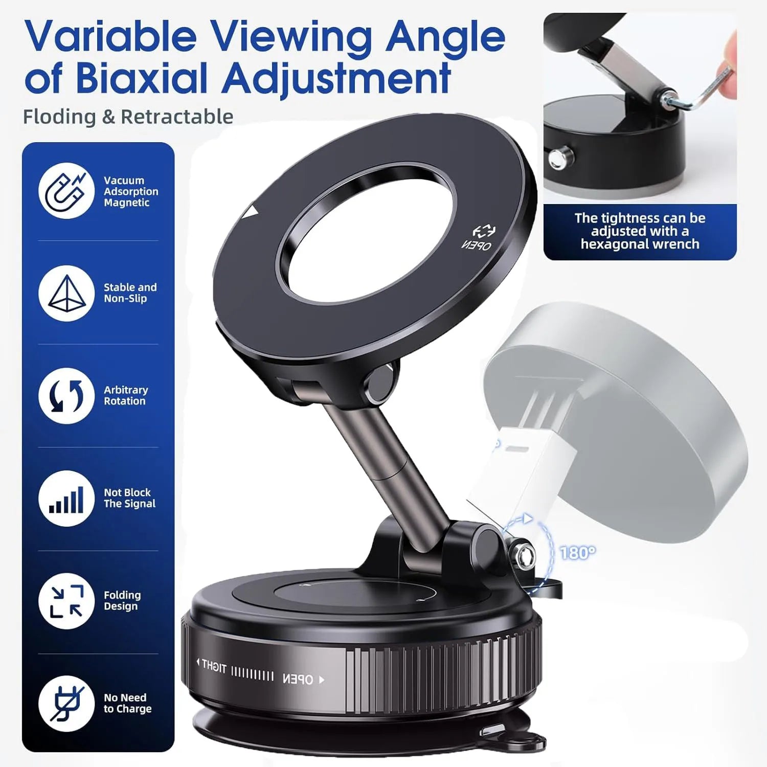 Pocket Magnetic Car Phone Holder